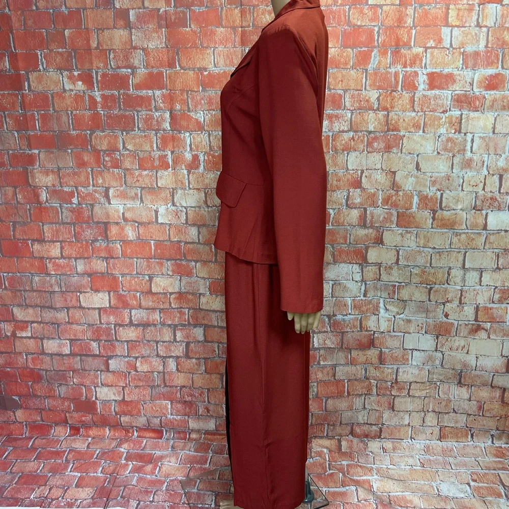 Fashion Bug Vintage‎ Y2K Blazer Midi Skirt Suit